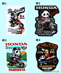 PANDIESTA(パンディエスタ) |SB Honda Pandiesta ダイカットビニール ステッカー 二輪Ver.(526514）