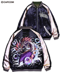 PANDIESTA(パンディエスタ) |SB MONSTER HUNTER タマミツネ 総刺繍 リバーシブル スカジャン 公式ライセンス(536351 MENS/WOMENS)