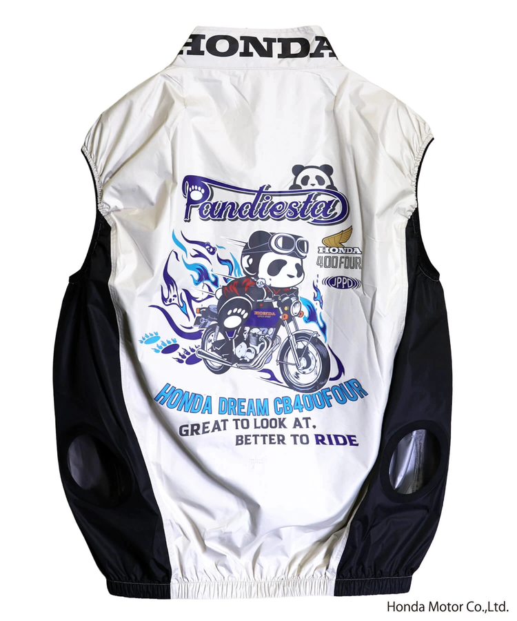 PANDIESTA(パンディエスタ) |SB Honda Pandiesta CB400FOUR 空調冷風服 ナイロンベスト(526515 MENS/WOMENS）