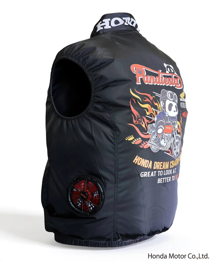 PANDIESTA(パンディエスタ) |SB Honda Pandiesta CB400FOUR 空調冷風服 ナイロンベスト(526515 MENS/WOMENS）