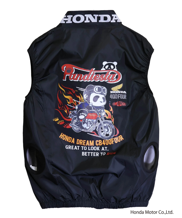PANDIESTA(パンディエスタ) |SB Honda Pandiesta CB400FOUR 空調冷風服 ナイロンベスト(526515 MENS/WOMENS）