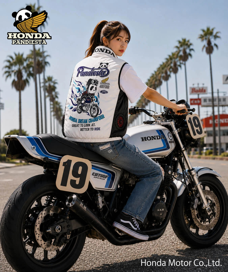 PANDIESTA(パンディエスタ) |SB Honda Pandiesta CB400FOUR 空調冷風服 ナイロンベスト(526515 MENS/WOMENS）