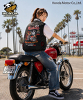PANDIESTA(パンディエスタ) |SB Honda Pandiesta CB400FOUR 空調冷風服 ナイロンベスト(526515 MENS/WOMENS）