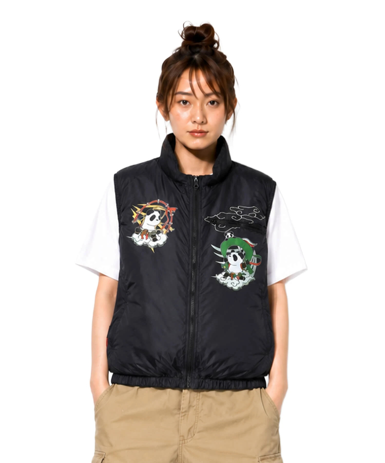 PANDIESTA(パンディエスタ) |SB Pandiesta 熊猫風雷神 空調冷風服 ナイロンベスト(526021 MENS/WOMENS）