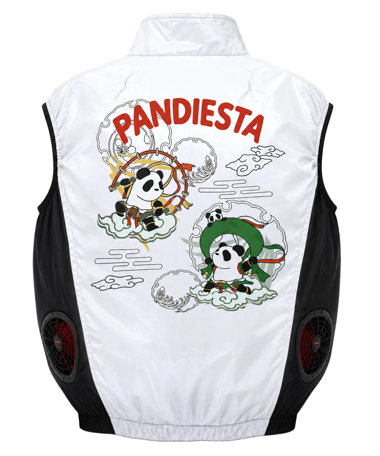 PANDIESTA(パンディエスタ) |SB Pandiesta 熊猫風雷神 空調冷風服 ナイロンベスト(526021 MENS/WOMENS）