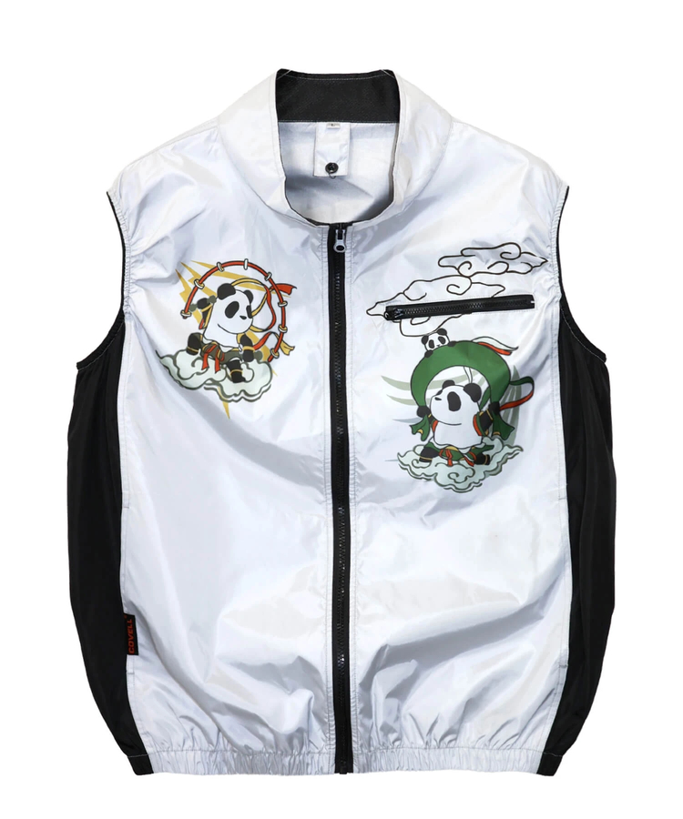 PANDIESTA(パンディエスタ) |SB Pandiesta 熊猫風雷神 空調冷風服 ナイロンベスト(526021 MENS/WOMENS）