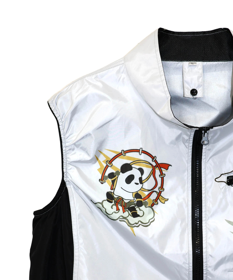 PANDIESTA(パンディエスタ) |SB Pandiesta 熊猫風雷神 空調冷風服 ナイロンベスト(526021 MENS/WOMENS）
