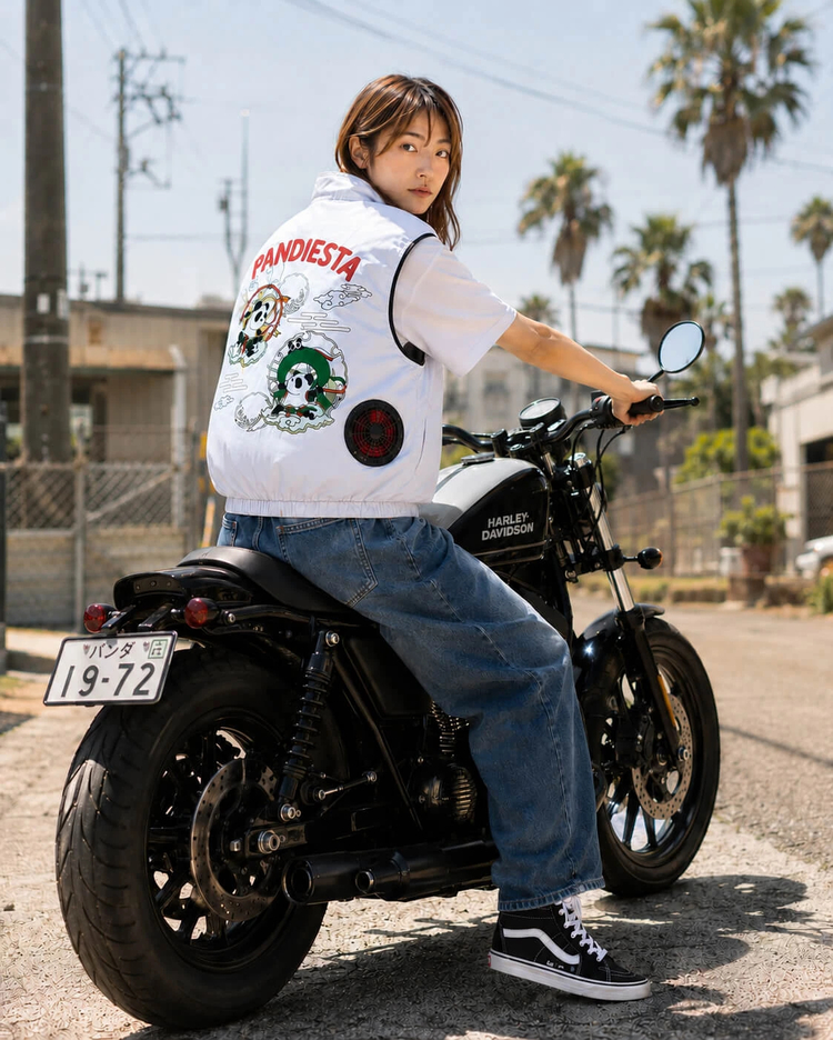 PANDIESTA(パンディエスタ) |SB Pandiesta 熊猫風雷神 空調冷風服 ナイロンベスト(526021 MENS/WOMENS）