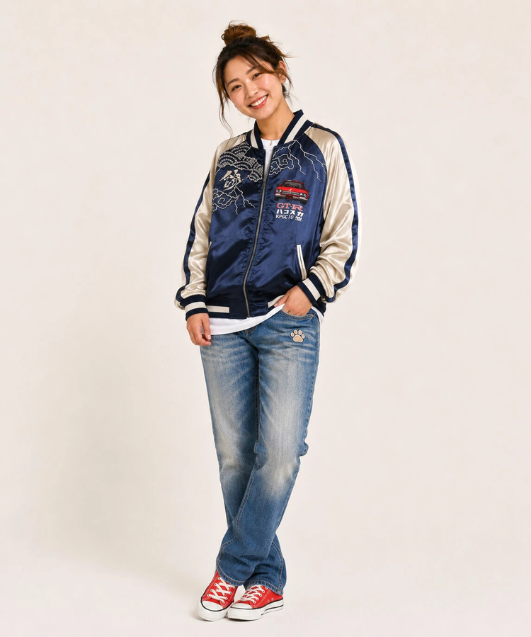 PANDIESTA(パンディエスタ) |SB NISSAN 錦nishiki KPGC10型 ハコスカ リバーシブル スカジャン(526863 MENS/WOMENS)