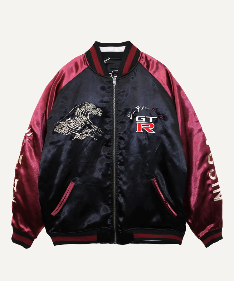PANDIESTA(パンディエスタ) |SB NISSAN 錦nishiki NISSAN GT-R NISMO R35型 リバーシブル スカジャン (526864 MENS/WOMENS)