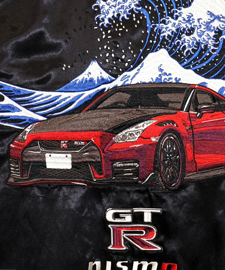 PANDIESTA(パンディエスタ) |SB NISSAN 錦nishiki NISSAN GT-R NISMO R35型 リバーシブル スカジャン (526864 MENS/WOMENS)