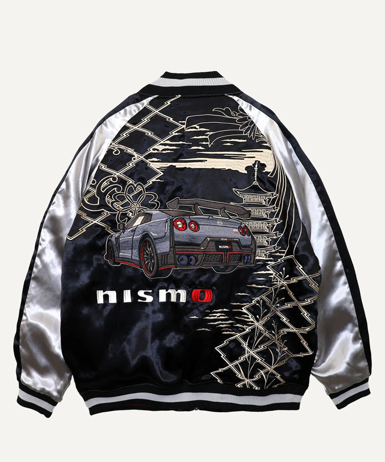 PANDIESTA(パンディエスタ) |SB NISSAN 錦nishiki NISSAN GT-R NISMO R35型 リバーシブル スカジャン (526864 MENS/WOMENS)