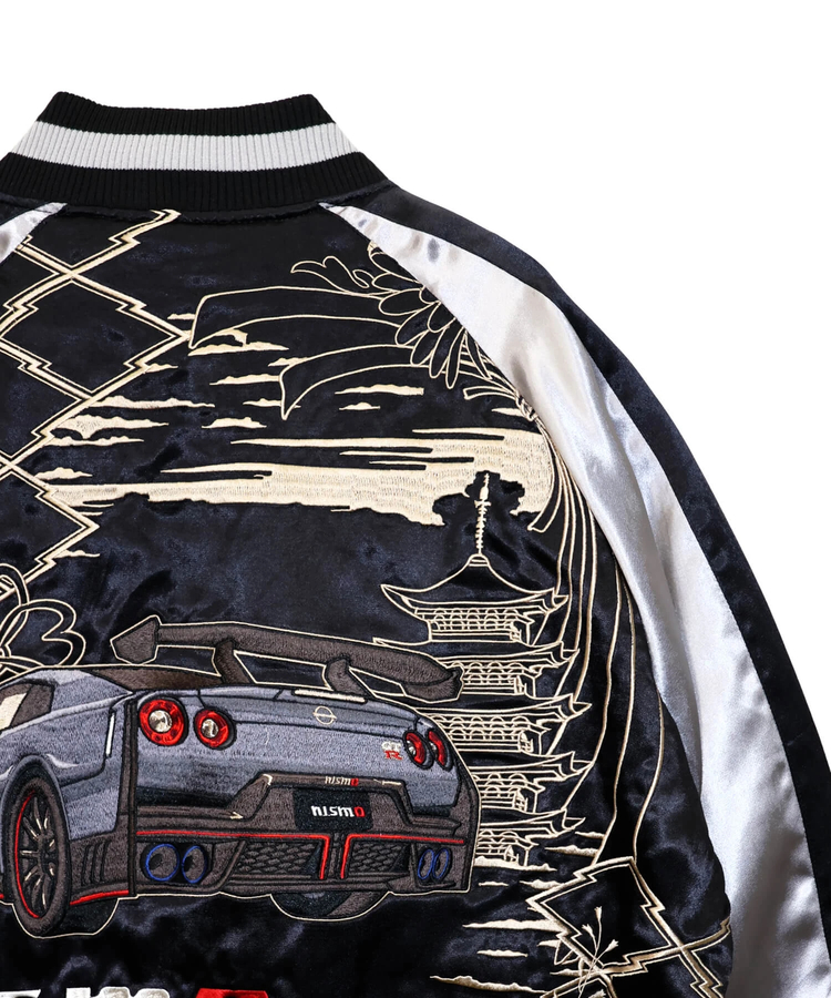 PANDIESTA(パンディエスタ) |SB NISSAN 錦nishiki NISSAN GT-R NISMO R35型 リバーシブル スカジャン (526864 MENS/WOMENS)