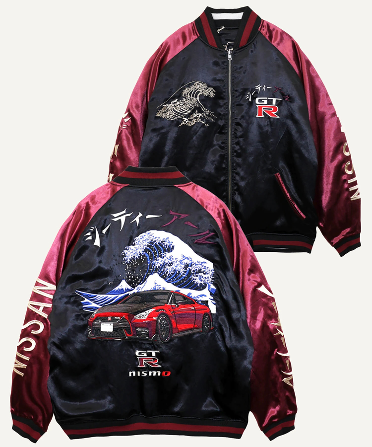 PANDIESTA(パンディエスタ) |SB NISSAN 錦nishiki NISSAN GT-R NISMO R35型 リバーシブル スカジャン (526864 MENS/WOMENS)