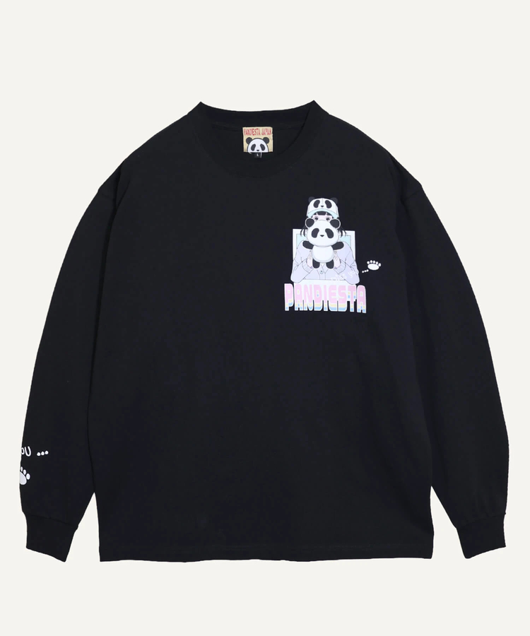 SB PANDIESTA PDJ GIRL with PANDA L/S Tシャツ(536604 MENS/WOMENS