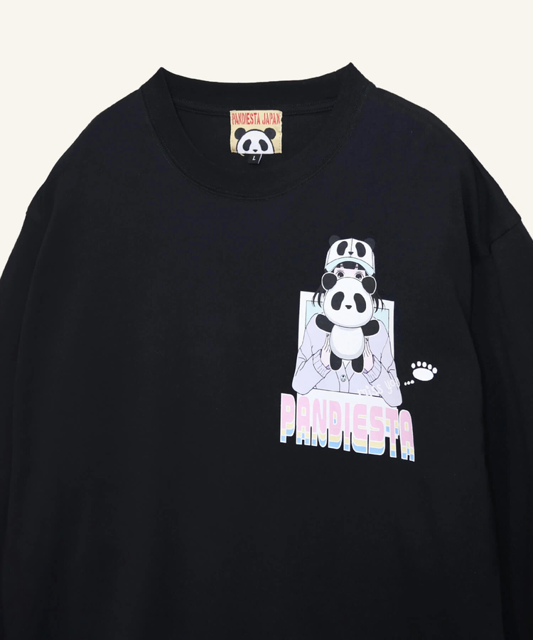 SB PANDIESTA PDJ GIRL with PANDA L/S Tシャツ(536604 MENS/WOMENS
