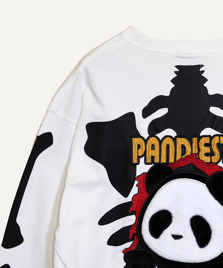 SB PANDIESTA パンダボーンズ L/S Tシャツ(536856 MENS/WOMENS
