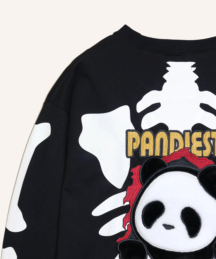 SB PANDIESTA パンダボーンズ L/S Tシャツ(536856 MENS/WOMENS