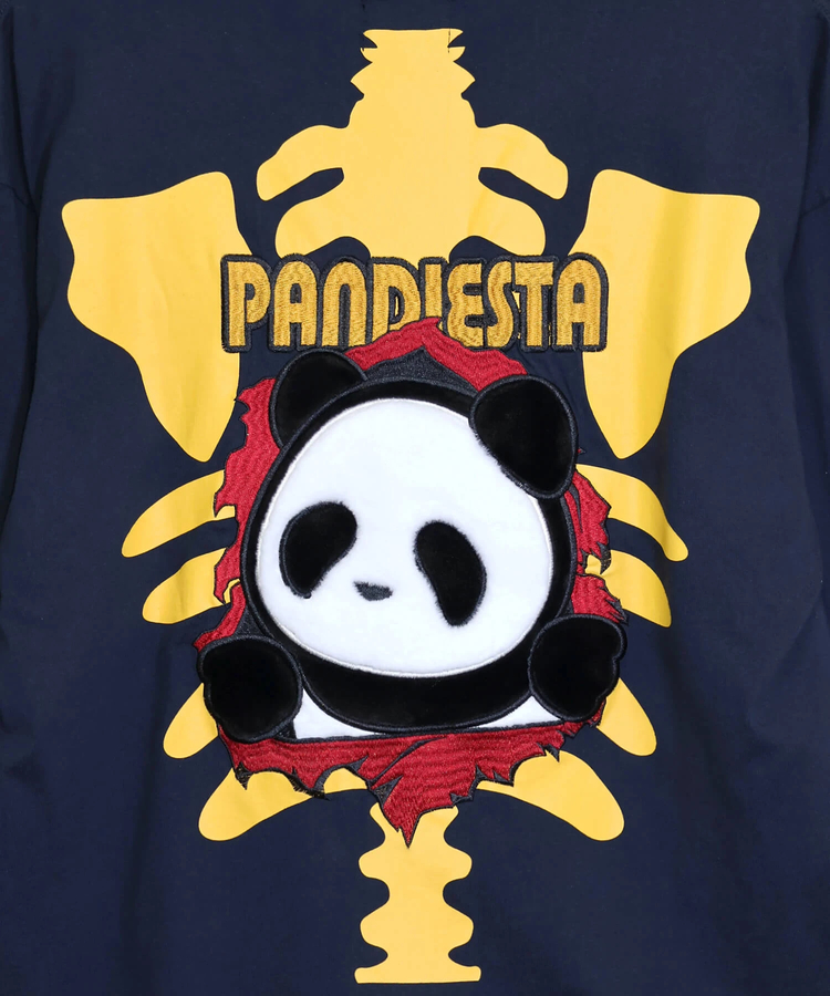 ぱんだ SB PANDIESTA パンダボーンズ L/S Tシャツ(536856 MENS/WOMENS