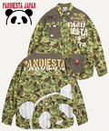 PANDIESTA(パンディエスタ) |SB PANDIESTA カモフラパンダ ミリタリー シャツ ジャケット(536209 MENS/WOMENS）