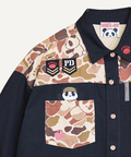 PANDIESTA(パンディエスタ) |SB PANDIESTA カモフラパンダ ミリタリー シャツ ジャケット(536209 MENS/WOMENS）