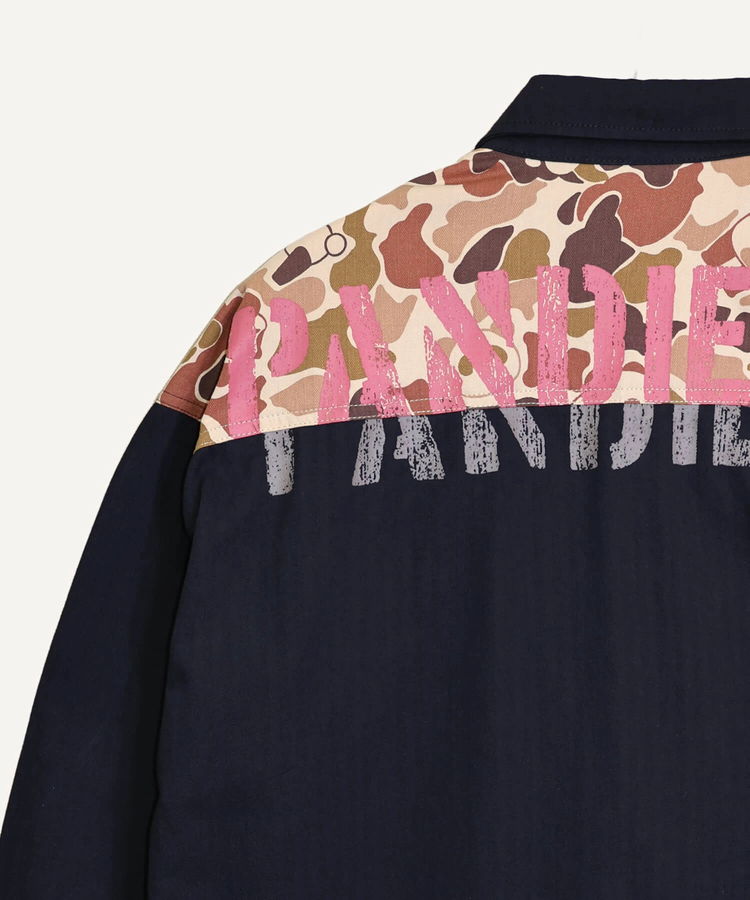 PANDIESTA(パンディエスタ) |SB PANDIESTA カモフラパンダ ミリタリー シャツ ジャケット(536209 MENS/WOMENS）
