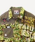 PANDIESTA(パンディエスタ) |SB PANDIESTA カモフラパンダ ミリタリー シャツ ジャケット(536209 MENS/WOMENS）