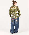 PANDIESTA(パンディエスタ) |SB PANDIESTA カモフラパンダ ミリタリー シャツ ジャケット(536209 MENS/WOMENS）