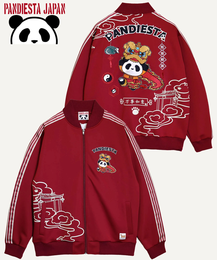 PANDIESTA(パンディエスタ) |SB PANDIESTA オリエンタル獅子 パンダ ライン ジャージ ブルゾン(536206 MENS/WOMENS）