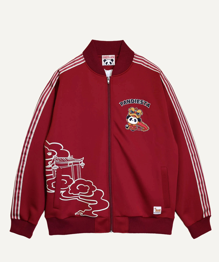 PANDIESTA(パンディエスタ) |SB PANDIESTA オリエンタル獅子 パンダ ライン ジャージ ブルゾン(536206 MENS/WOMENS）