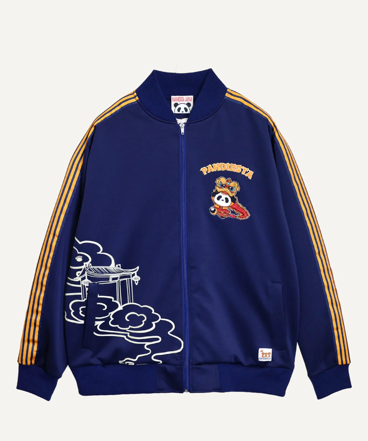 PANDIESTA(パンディエスタ) |SB PANDIESTA オリエンタル獅子 パンダ ライン ジャージ ブルゾン(536206 MENS/WOMENS）
