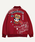 PANDIESTA(パンディエスタ) |SB PANDIESTA オリエンタル獅子 パンダ ライン ジャージ ブルゾン(536206 MENS/WOMENS）