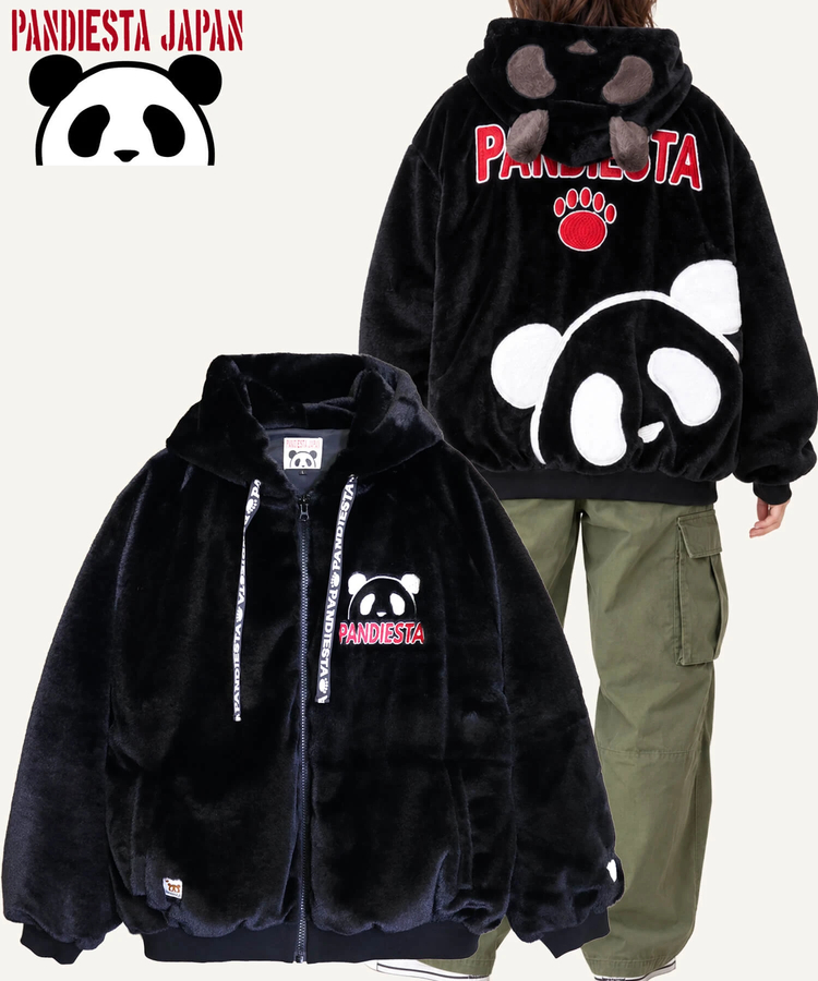 PANDIESTA(パンディエスタ) |SB PANDIESTA なりきりパンダ フェイクファー パーカー ブルゾン(536211 MENS/WOMENS）