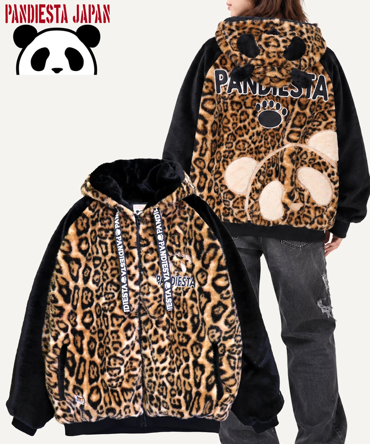 PANDIESTA(パンディエスタ) |SB PANDIESTA なりきりパンダ フェイクファー パーカー ブルゾン(536211 MENS/WOMENS）