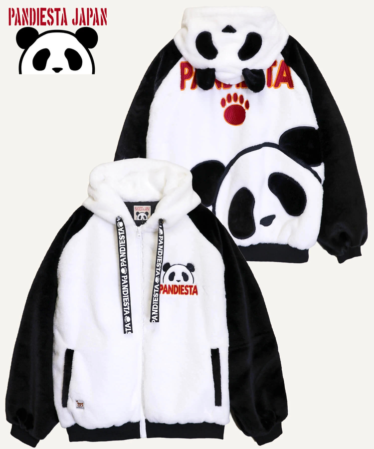 PANDIESTA(パンディエスタ) |SB PANDIESTA なりきりパンダ フェイクファー パーカー ブルゾン(536211 MENS/WOMENS）