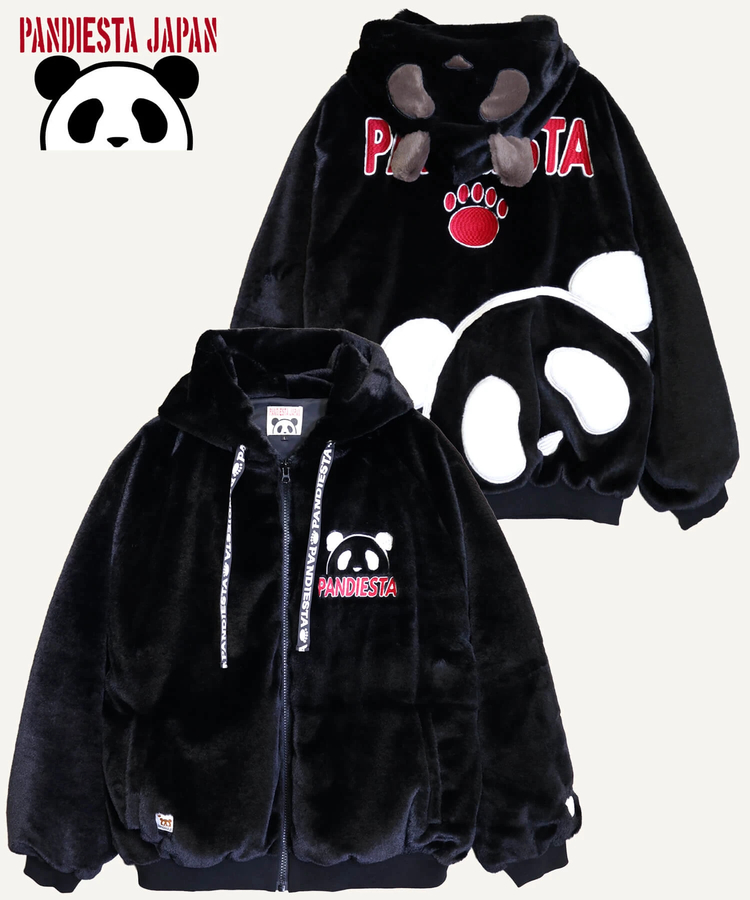 PANDIESTA(パンディエスタ) |SB PANDIESTA なりきりパンダ フェイクファー パーカー ブルゾン(536211 MENS/WOMENS）