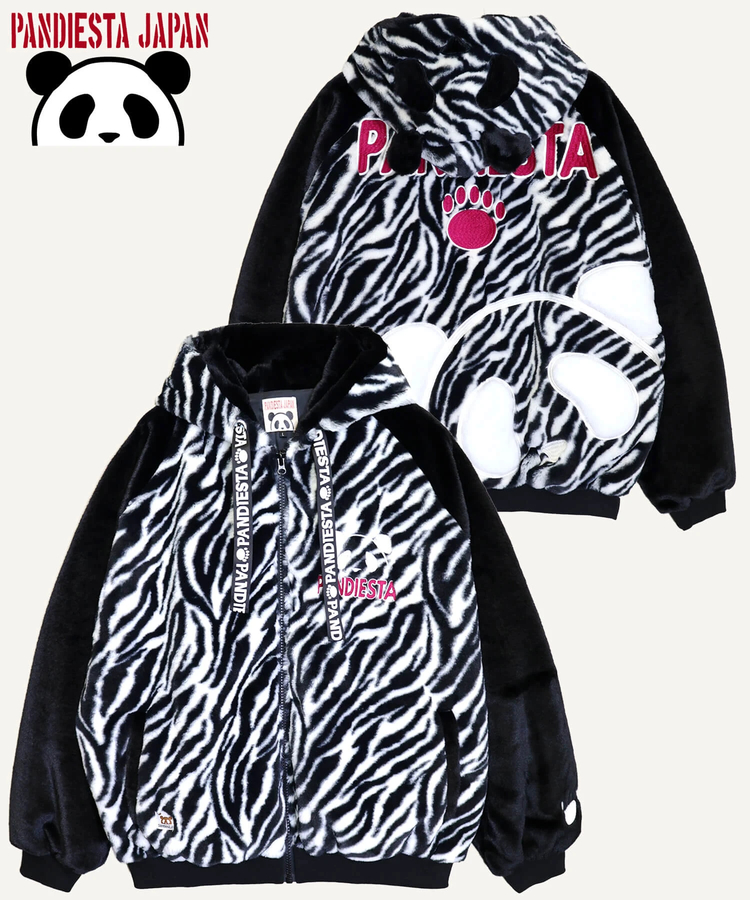 PANDIESTA(パンディエスタ) |SB PANDIESTA なりきりパンダ フェイクファー パーカー ブルゾン(536211 MENS/WOMENS）