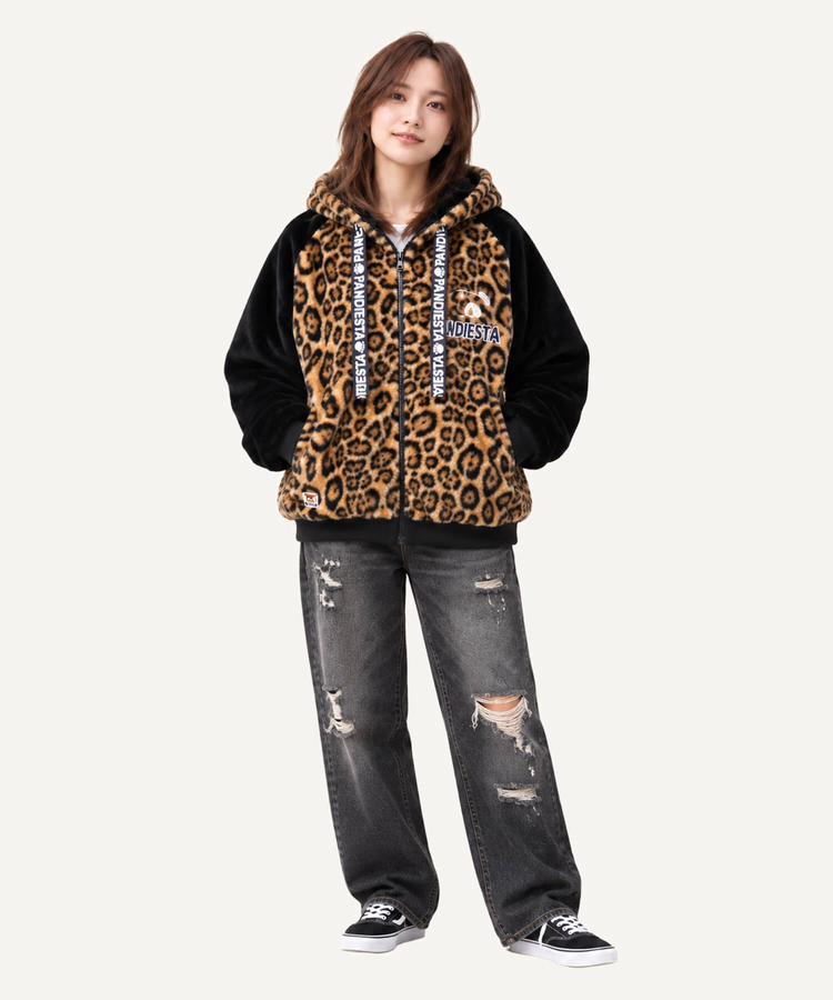 PANDIESTA(パンディエスタ) |SB PANDIESTA なりきりパンダ フェイクファー パーカー ブルゾン(536211 MENS/WOMENS）