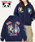 PANDIESTA(パンディエスタ) |SB PANDIESTA 熊猫風雷神 コースター フルジップパーカー(536602 MENS/WOMENS）