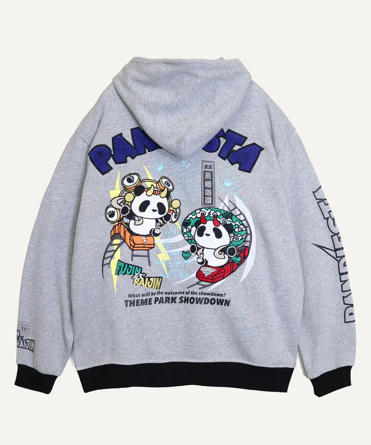 PANDIESTA(パンディエスタ) |SB PANDIESTA 熊猫風雷神 コースター フルジップパーカー(536602 MENS/WOMENS）