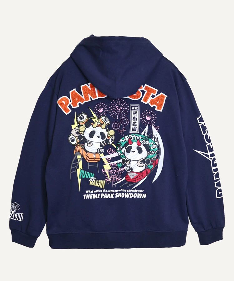 PANDIESTA(パンディエスタ) |SB PANDIESTA 熊猫風雷神 コースター フルジップパーカー(536602 MENS/WOMENS）