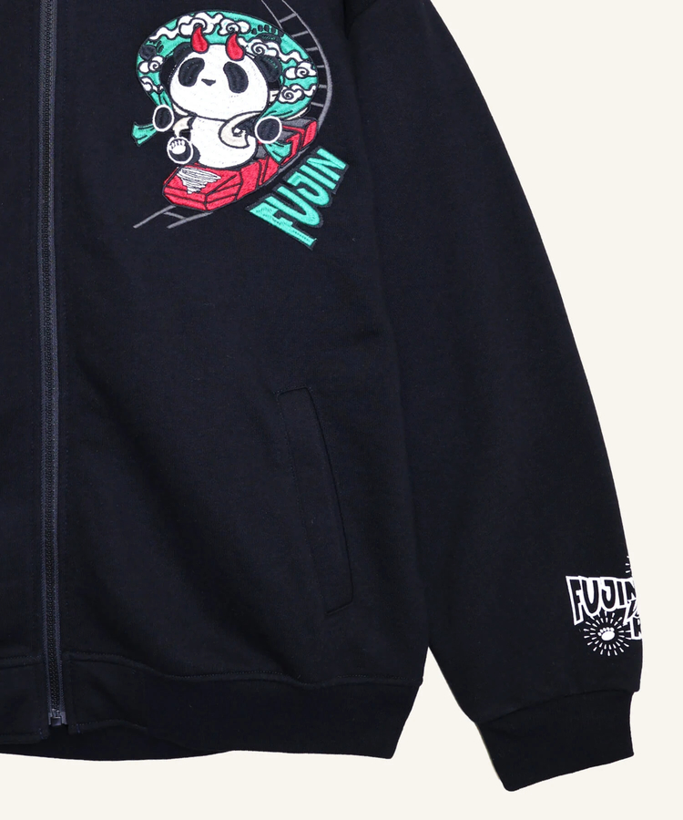 PANDIESTA(パンディエスタ) |SB PANDIESTA 熊猫風雷神 コースター フルジップパーカー(536602 MENS/WOMENS）