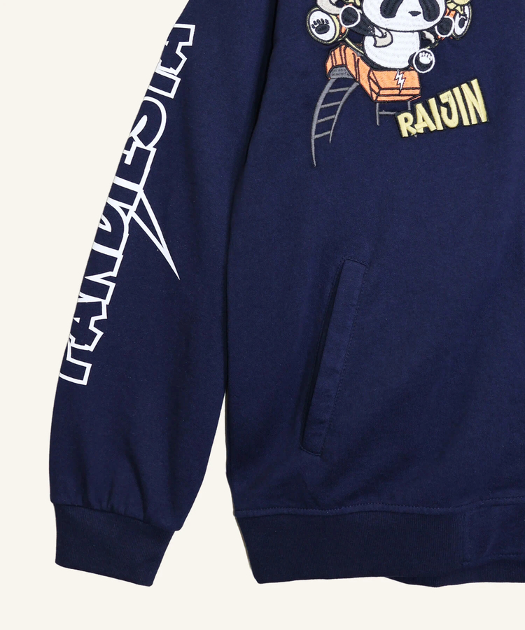 PANDIESTA(パンディエスタ) |SB PANDIESTA 熊猫風雷神 コースター フルジップパーカー(536602 MENS/WOMENS）