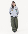 PANDIESTA(パンディエスタ) |SB PANDIESTA 熊猫風雷神 コースター フルジップパーカー(536602 MENS/WOMENS）