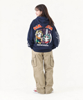 PANDIESTA(パンディエスタ) |SB PANDIESTA 熊猫風雷神 コースター フルジップパーカー(536602 MENS/WOMENS）
