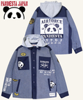 PANDIESTA(パンディエスタ) |SB PANDIESTA デニム 切替 ミリタリー パーカー ジャケット(536950 MENS/WOMENS）