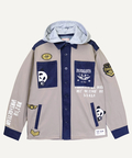 PANDIESTA(パンディエスタ) |SB PANDIESTA デニム 切替 ミリタリー パーカー ジャケット(536950 MENS/WOMENS）