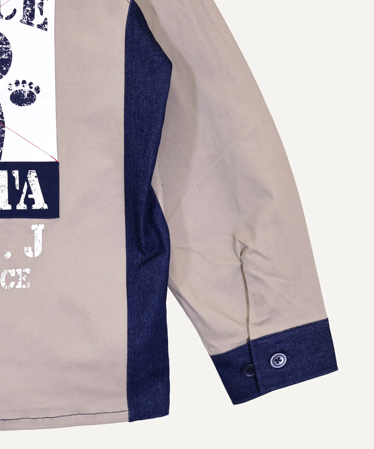 PANDIESTA(パンディエスタ) |SB PANDIESTA デニム 切替 ミリタリー パーカー ジャケット(536950 MENS/WOMENS）