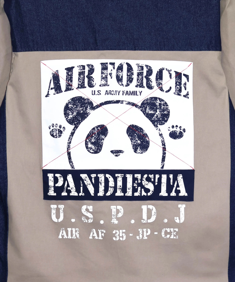 PANDIESTA(パンディエスタ) |SB PANDIESTA デニム 切替 ミリタリー パーカー ジャケット(536950 MENS/WOMENS）