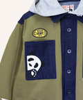 PANDIESTA(パンディエスタ) |SB PANDIESTA デニム 切替 ミリタリー パーカー ジャケット(536950 MENS/WOMENS）